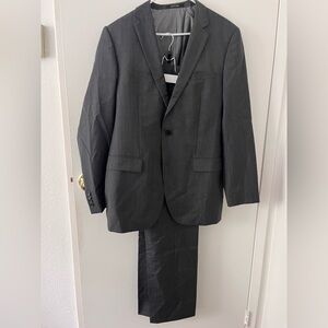 Boss by Hugo Boss Men’s Gray Full Suit 42L